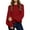 Red, variant on Casual Oversized Knit Sweater Soft Crewneck Pullover Top Comfortable Loose Fit Long Sleeve Winter Fall Fashion Ecu Sweater Womens Petite Pullover Sweaters Girls Sweatshirt