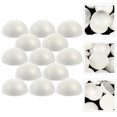 thumbnail image 2 of 30pcs Polystyrene Craft Semicircular Foam Balls DIY Crafts Foams Balls, 2 of 8