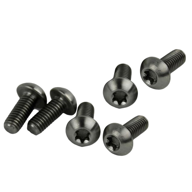 Tornillos de pernos de Rotor de freno de disco de bicicleta de 6510MM, pernos de disco de freno de ciclo ligero Plata Cola Tornillo de disco de freno de bicicleta