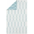 thumbnail image 4 of BoutiqueRugs Franklintown Transitional Runner Rug - Cream, Aqua - 2'6" x 8' Runner, 4 of 6