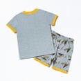 thumbnail image 3 of Toddler Boys Clothes Summer 2PCS Outfits Truck Tractor Print Short Sleeve Shirt Top Shorts Set 2T 3T 4T 5T 6T 7T 8T Casual Kids Suit, 3 of 7