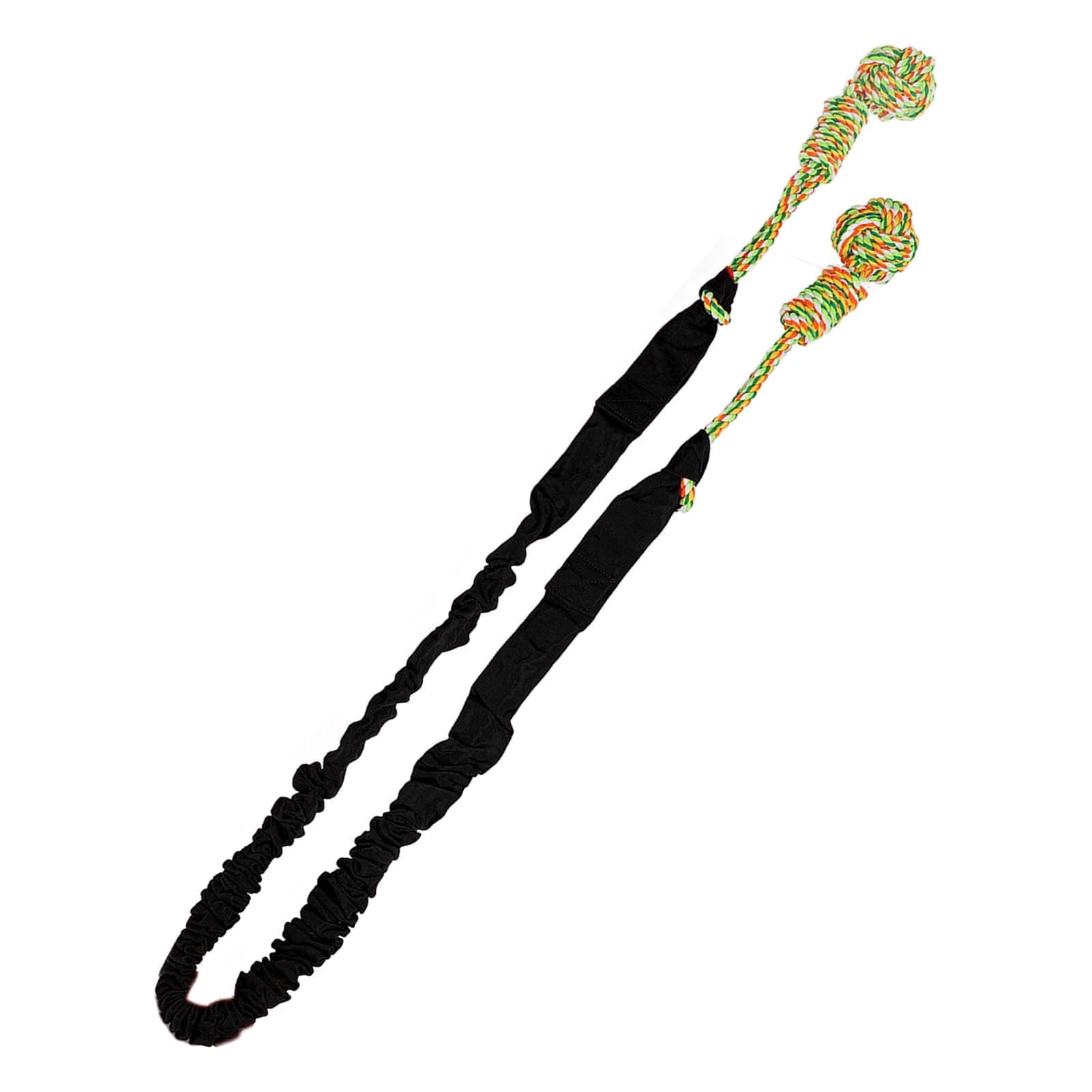 Spring Pole Dog Rope Outdoor Tug of War Toy for Pitbull Medium to Large Dogs Bungee Hanging Exercise Ropes Muscle Builder Interactive Toys black (Door Hanging Style)