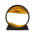 thumbnail image 1 of Sable Dynamique en Mouvement Image Flottante Dynamique Motifs d'Heures 12 Po Jaune, 1 of 6