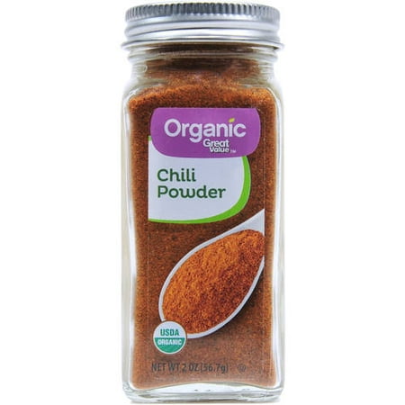 Great Value Organic Chili Powder, 2 oz