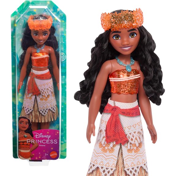 Princesses Disney Poupée mode Moana et accessoires