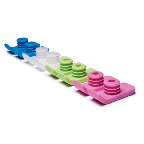 Lumex 603210L Walker Glide Skis for 1" Walkers, 1 Pair, Lime Green