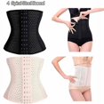thumbnail image 5 of L Corsé moldeador de cintura para mujer, banda moldeadora para culturismo, cinturón adelgazante postparto para mujer, ropa moldeadora de correa de modelado, 5 of 5