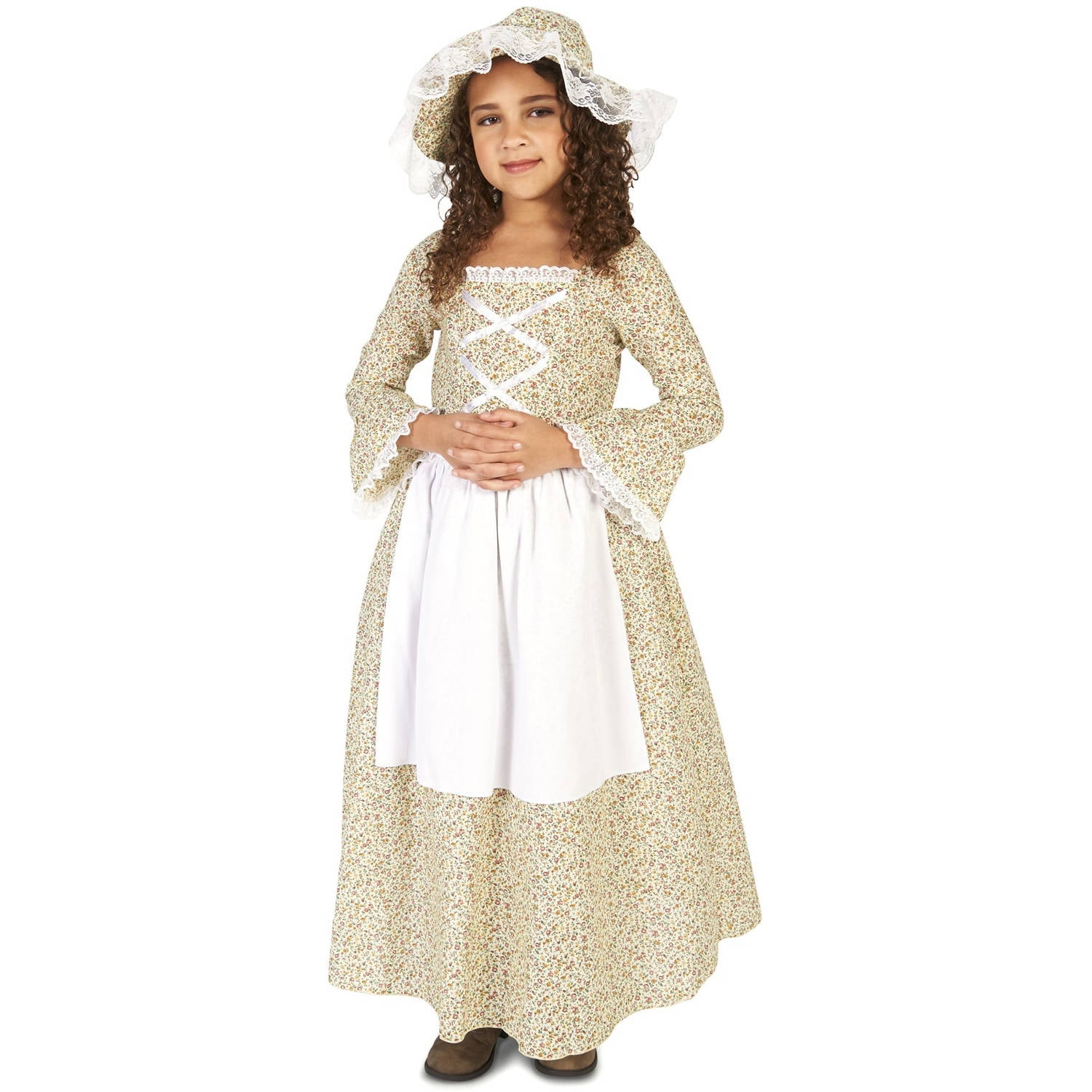 Colonial Times Girl Child Halloween Costume - Walmart.com