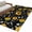 black, variant on Brown Yellow Sunflower Area Rugs 2.7'x5', Washable Small Throw Rugs for Kitchen Bedroom, Summer Botanical Farmhouse Floral Indoor Outdoor Rug Non-Slip Low Pile Carpet Runner Reversible Floor Mats