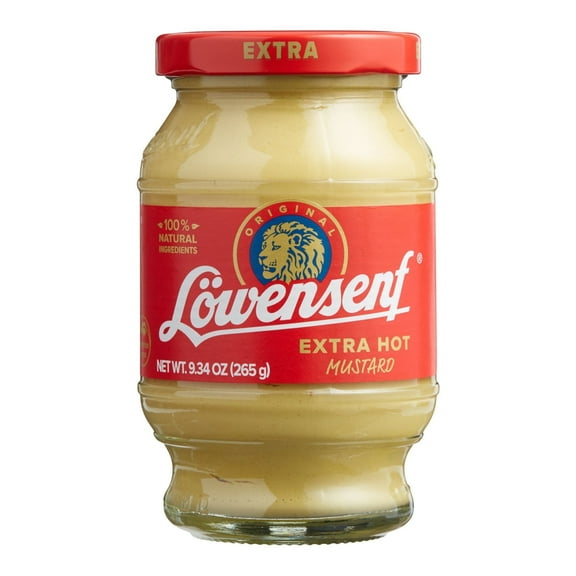 Lowensenf Extra Hot Mustard 9 oz.