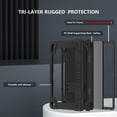 thumbnail image 2 of Kebiory for Samsung Galaxy Tab S9/S10 FE Tablet Case,Kids Friendly Shoulder Strap Hybrid Shockproof with Pen Holder Protective Case for Samsung Galaxy Tab S9/Galaxy Tab S9 FE/S9 FE (BlackX2), 2 of 6