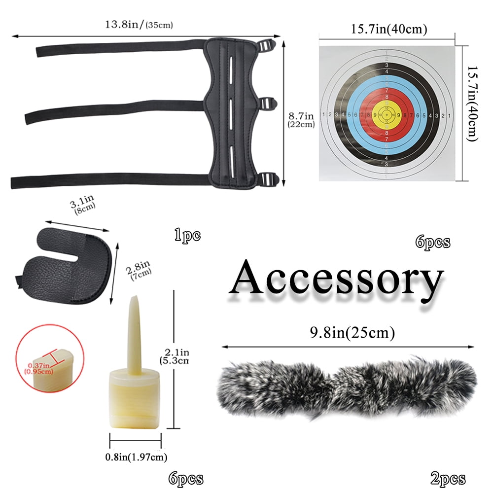 Piaoyu 30LB Reverse Archery Set, A Right-handed Archery Bow Suitable for Outdoor Shooting Practice, Hunting, and Archery Competitions for Adults, Beginners, and Teenagers