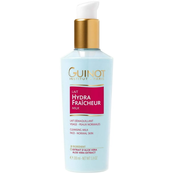 Leche limpiadora Guinot Refreshing 200 ml con extracto de aloe vera