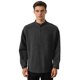 thumbnail image 2 of Camisas de Manga Larga para Hombres Botón de Color Sólido Cuello Redondo de Punto Casual Top, Estilo Coofandy Uso Diario, 2 of 9