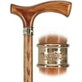 thumbnail image 6 of Stylish Walking Sticks – Ash Fritz Walking Canes Made from Genuine Beachwood & Ash Wood Shaft and Silver Collar – Colorful Best Gift for Men and Women Comfortable & Safe to Walk., 6 of 10