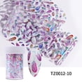thumbnail image 1 of 2 Pcs 100cm Nail Art Transfer Sticker Paper Foils Bright Marble DIY Design Decoration Nail, 17, 1 of 6