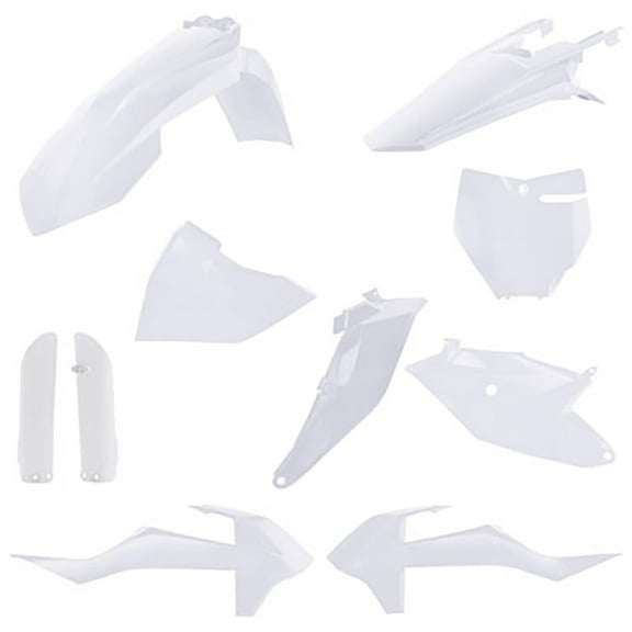 Acerbis Full Plastic Kit White Compatible With Gas Gas MC 85 19/16 2021
