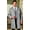 Silver, variant on Meta Unisex 40" Long Labcoat, Style 6116