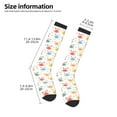 thumbnail image 2 of Sigee Colorful Crabs for Socks for Men Women Socks Stocking Compression Socks, 2 of 6