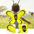 thumbnail image 3 of Conjunto de disfraz de abeja para niños, accesorios de disfraz para juegos de rol, cumpleaños, cosplay, niños Estilo B, 3 of 6