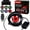 6 Mode A-1pc, variant on 2027 Upgraded Demon-Eye LED Headlight Kit, Animated Demon Eye LED Projector Headlight Kit with 6/33 Light Modes, Realistic Moving Ghost Eye Car Headlight with Wireless Remote