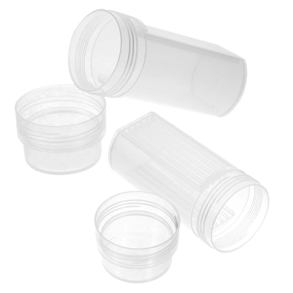 HEANUJJ 2Ud Recipientes Plásticos Transparentes Para Tinción Y Soporte De Portaobjetos En Laboratorio