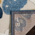 thumbnail image 3 of Cottage Light Brown Large Rectangle Rug-Color:Ivory/Blue,Shape:Runner,Size:2'-3" X 8', 3 of 4
