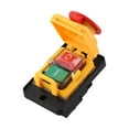 thumbnail image 4 of 1 interruptor pulsador impermeable de 4 pines KJD12 16A 250V con parada magnética, 4 of 7
