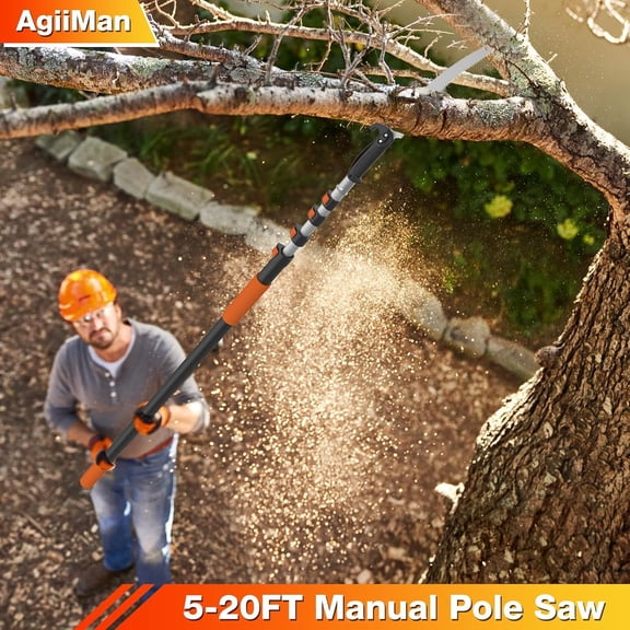 26FT Reach Pole Saws for Tree Trimming