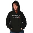 thumbnail image 3 of Psychoville Population Nine Funny Unisex Plus Fleece Graphic Hoodie Brisco Brands 2X, 3 of 5