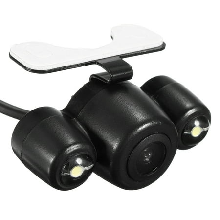 Color Lcd Backup - 170° HD Car Rear View Parking Camera Reverse Backup Waterproof LED Night Vision 1/4'' Color CMOS Back-up Sight Image Sensor