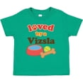 thumbnail image 3 of Inktastic Vizsla Loved by a (dog Breed) Boys or Girls Toddler T-Shirt, 3 of 5