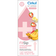 Cirkul FitSip Strawberry Banana Flavor Cartridge, Drink Mix, 1- Pack