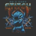 thumbnail image 2 of Mens Lilo & Stitch 80s Rocker Stitch Lightweight Hoodie, 2 of 4