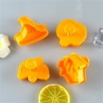 thumbnail image 4 of Ensemble de 4 Emporte-Pièces d'Halloween - Pochoirs à Biscuits en Plastique ABS pour Formes de Citrouille et de Fantôme, Outils de Cuisson Réutilisables pour Biscuits DIY, Gâteaux, Fondant, Décoration de Fête, 4 of 9