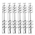 thumbnail image 1 of Miangastore 6Pcs Silver Scrapbook Clips for Students and Professionals, 1 of 9