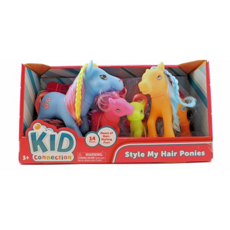 Kid Connection Style My Hair Ponies Set, 14 Pieces