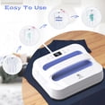 thumbnail image 7 of ARTeefy HP3 12" x 10" Portable Heat Press Machine for T-Shirts, Sublimation and HTV Vinyl, Purple, 7 of 7