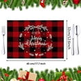 thumbnail image 3 of Table Chargers round Small Kitchen Table Set for 4 Placement Mats for Dining Table round Tall Small Kitchen Table Set for 4 round Table Dining Set for 10 Christmas Placemat Linen Tablecloth, 3 of 4