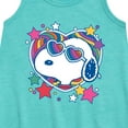 thumbnail image 2 of Peanuts - Snoopy Groovy Heart - Toddler and Youth Girls A-line Dress, 2 of 5