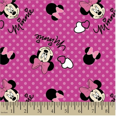 Disney Minnie With Dots, Pink, Jersey Kn
