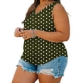 thumbnail image 7 of Enridrech Womens Plus Size Tank Loose V Neck Tops Summer Sleeveless T Shirts Casual Basic Tees Baggy Shirts, 7 of 7