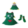 thumbnail image 2 of Divertido disfraz de árbol de Navidad para niños, conjunto de ropa para niños, niñas y niños, traje de Cosplay 110cm Yuyangstore vestido de traje, 2 of 8