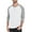 Gray White, variant on QDG Men's Henley Shirt Color Block Raglan Long Sleeve Slim Fit Casual Tee Shirt
