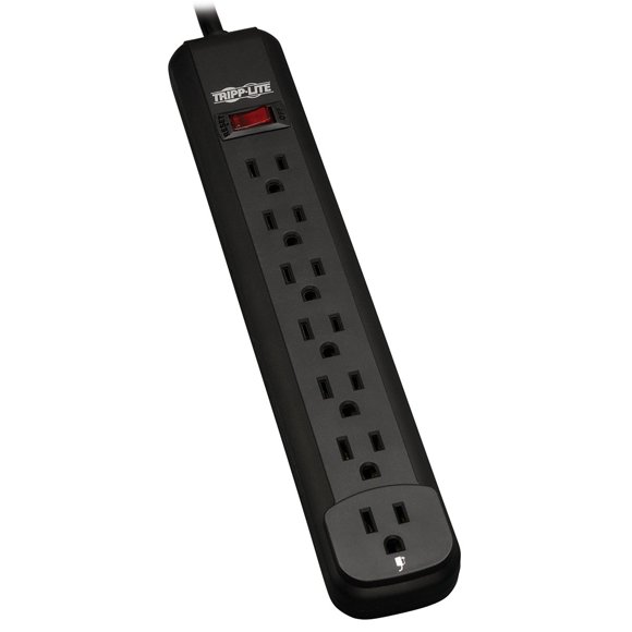 Regleta TRIPP LITE de 7 tomacorrientes con cable de 7,6 m y 120 V