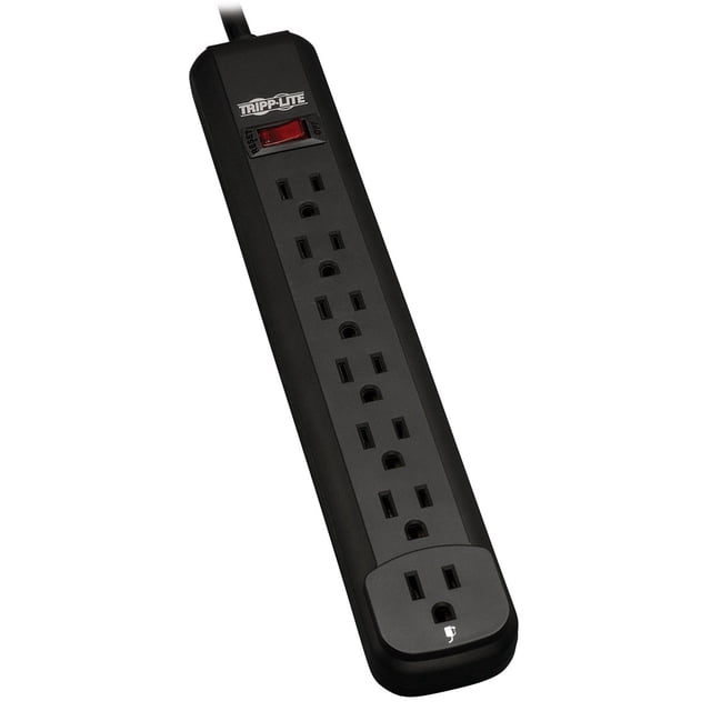 Regleta TRIPP LITE de 7 tomacorrientes con cable de 7,6 m y 120 V