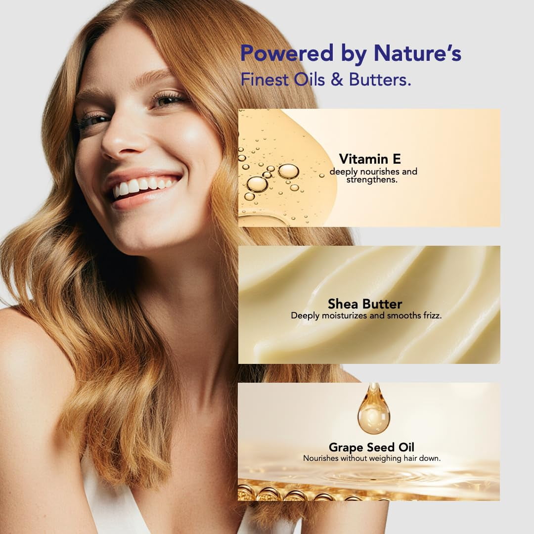 I Belli Capelli Torrano NutriCare Oil & Hair Mask Set– for Frizzy, Dry, Damaged Hair- Nourishing Treatment with Shea Butter & Vitamin E– Sulfate & Paraben-Free- Mascarilla Para el Cabello (2-Pack)