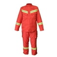 thumbnail image 4 of Firefighter Rescue Suit, Flame Retardant Gear, Protective Clothing with Flame Resistance, Acid Resistance, and Reflective Strips for Firefighting, Emergency Relief, 4 of 7