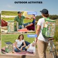 thumbnail image 4 of Insulated Lunch Box Cooler Backpack Portable Backpack Coolers Insulated Leak Proof,Waterproof Soft Sided Cooler Bag for Travel,Beach,Camping,Picnic,Lunch Backpack for Office Workers Family Travelers, 4 of 6