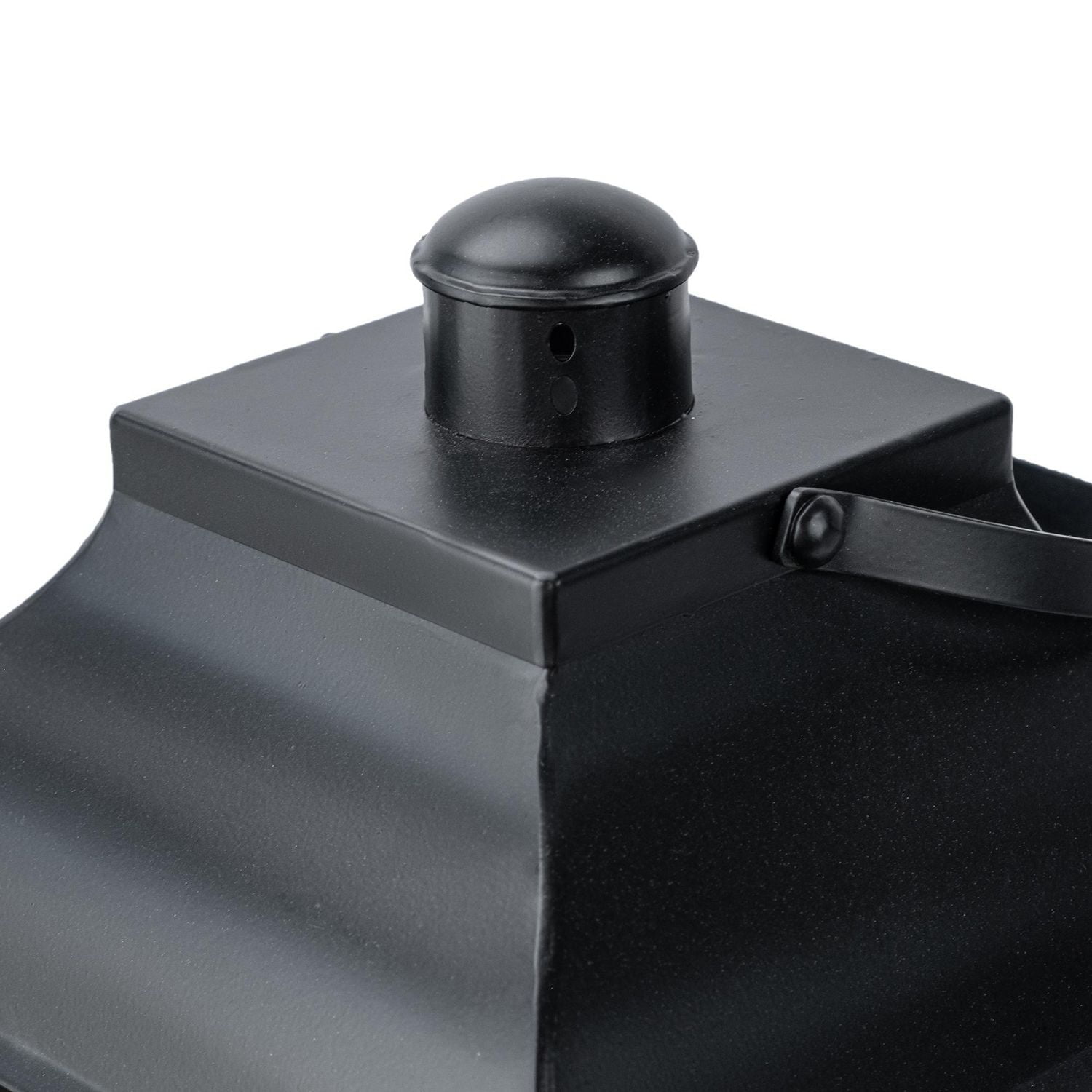 Hometrends Lanterne en métal à lamelles de 13,9 pouces